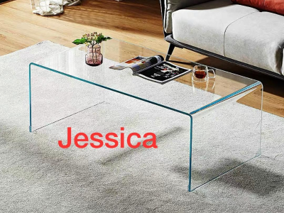 Transparent Glass Center Table