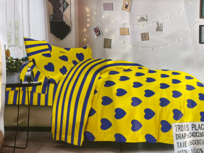 Flat bedsheet with Pillow cases