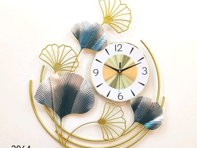 Luxury metal wall clock