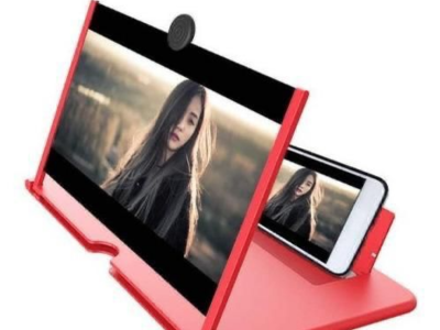 Red 5D mobile screen Amplifier