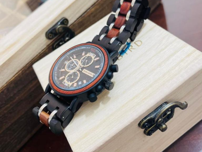 Bobo Bird wrist Watches ( Wooden + Stainless)