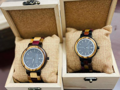 Bobo Bird wrist Watches ( Wooden + Stainless)