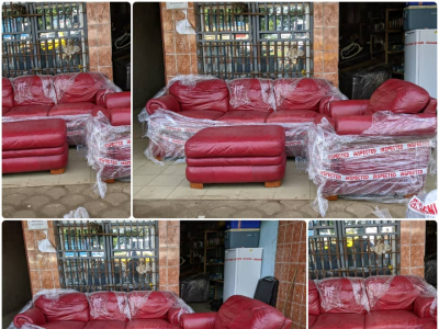 2 set Leather Sofa