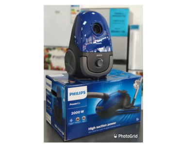 Aspirateur Philips PowerGo , avec Sac pour la Poussière 2000W