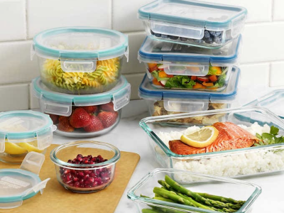 Snapware Pure Pyrex Glass  Set of 18 piece set