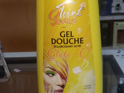 Gel de douche teint sucré