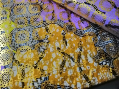 Vlisco golden fabric