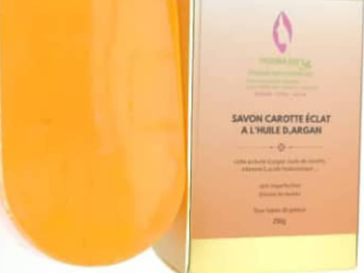 Savon Carotte Éclat à l'huile d'argan