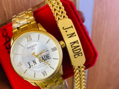 Montre et gomette personnalisés