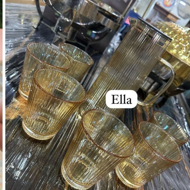 verre et carafe