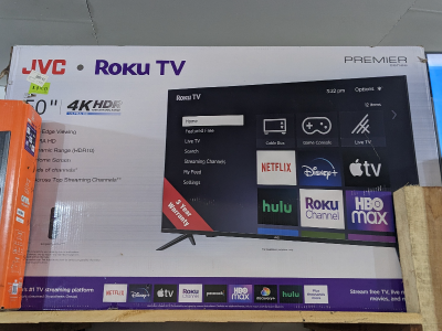 JVC 50" Smart TV