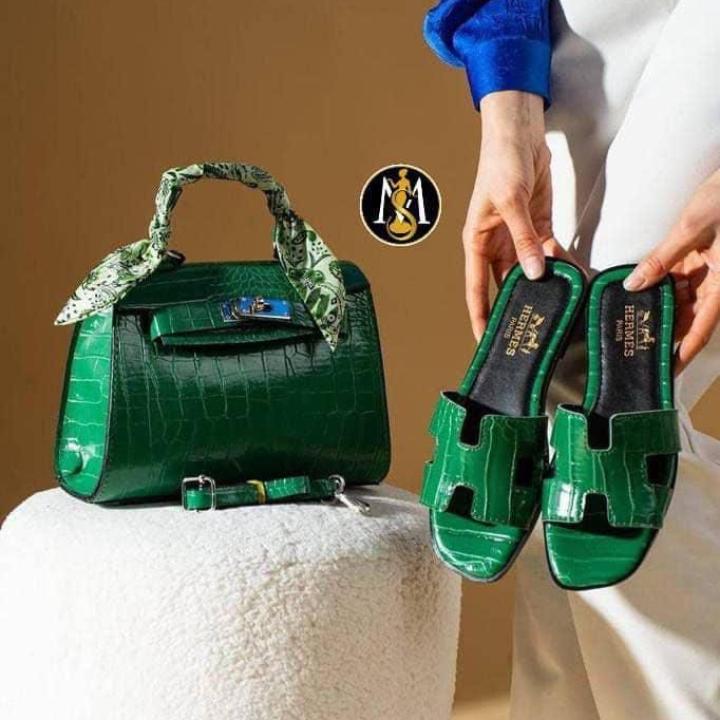 bags and slippers