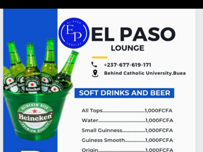 Drinks at El Paso bar