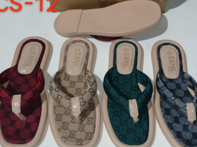 Female fashion slippers