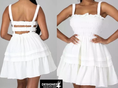 Female fashion gown