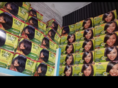 Olive hair oil