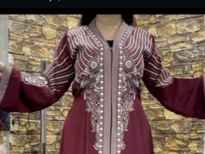 Female fashion gown