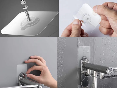 10 VIS MURALES ADHESIVES
