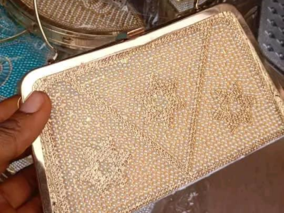 Gold Handbag