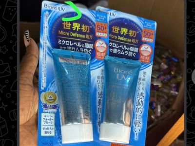 Bioré sunscreen SPF50