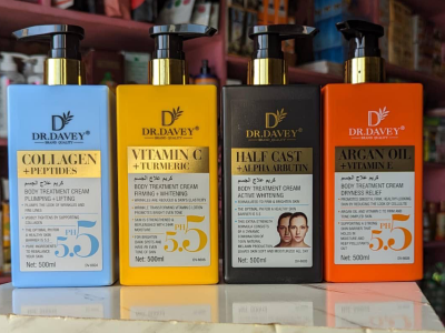 Dr. Davey 5.5 body lotions