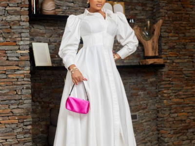 White Party Gown