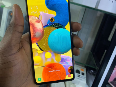 Samsung galaxy A51 5G 128G empreinte sur l’écran