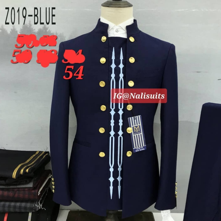 costume bleu