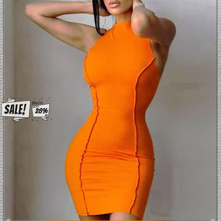 robe orange