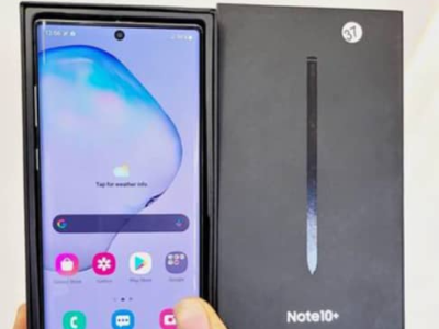 samsung Note10plus 256GB box