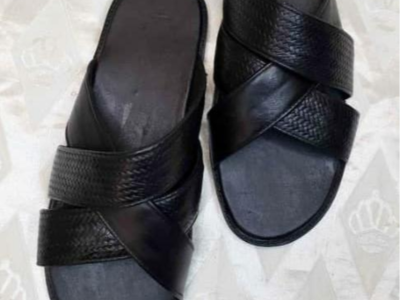 leather slipper