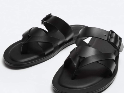 leather slipper