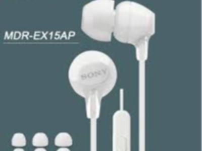 WIRED EARPHONE WITH MIC	MDR-EX15APWZE