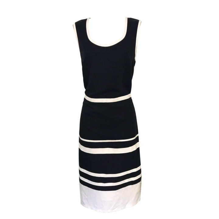 robe noire blanche