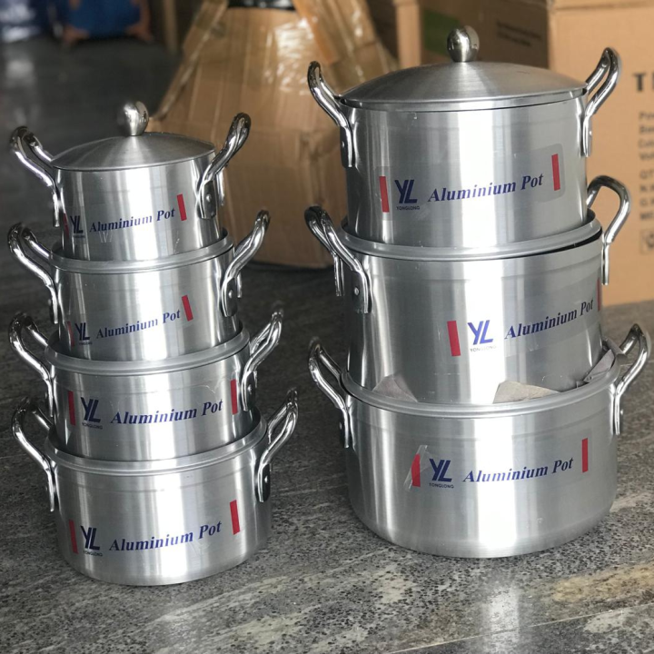 Aluminum pots