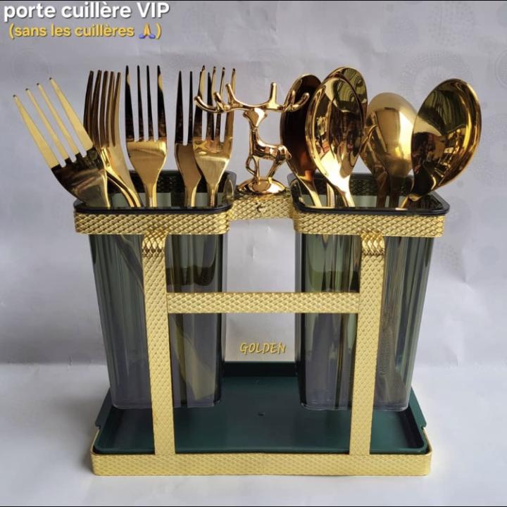 Range Couvert, Porte Couvert, Support VIP. Pour ranger les cuillères, fourchettes, etc.  (SANS LES CUILLÈRES❌❌) 🅿️: *5 500F☘️🛍️*