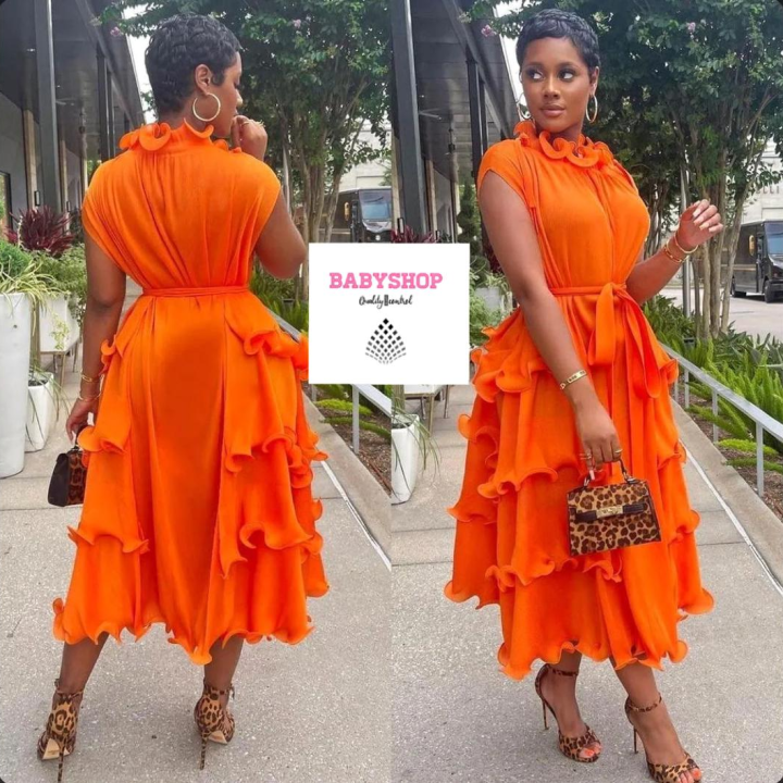 Robe orange