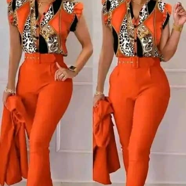 Female designer wears