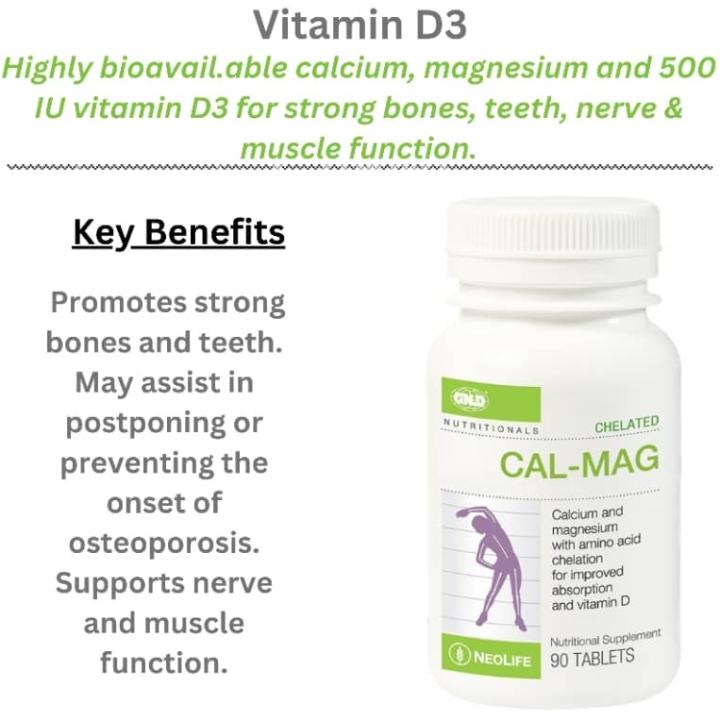 NeoLife Chelated Call mag Vitamin D3