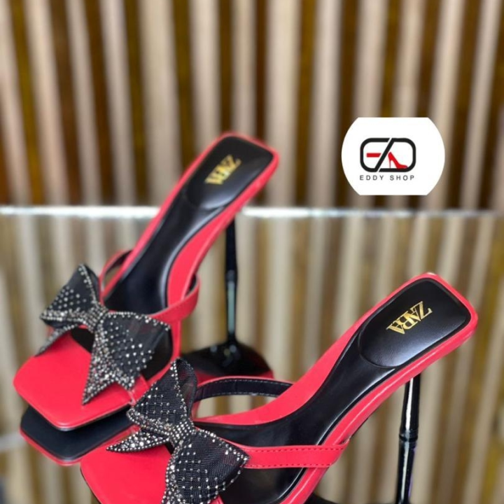 babouches à talons Zara