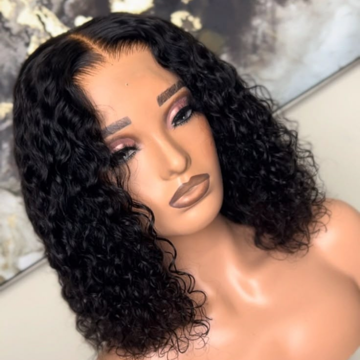 12" water wave wig