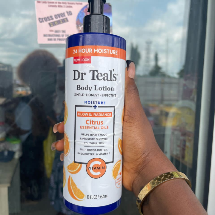 Dr Teal's lotion