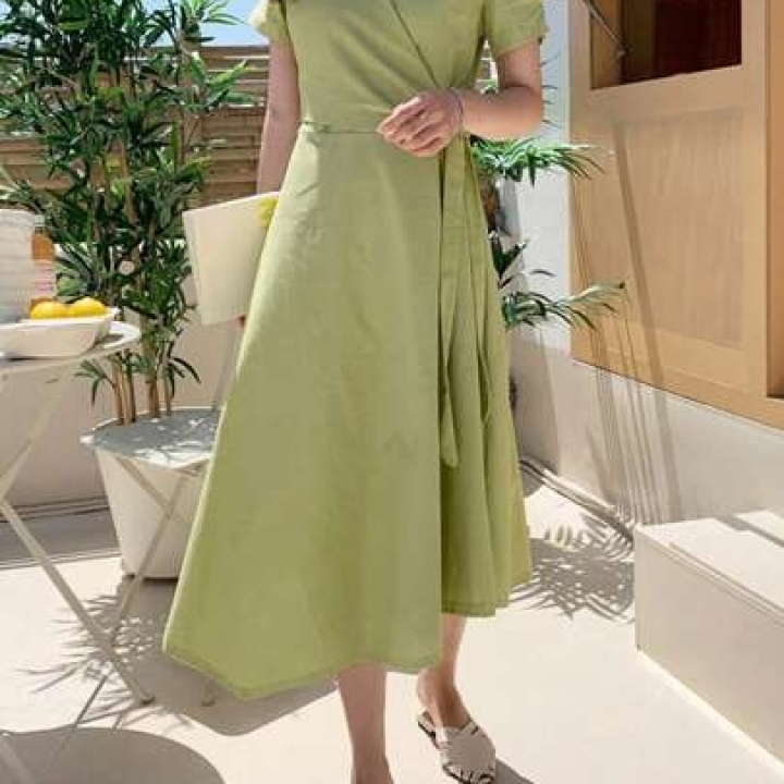 robe verte portefeuille