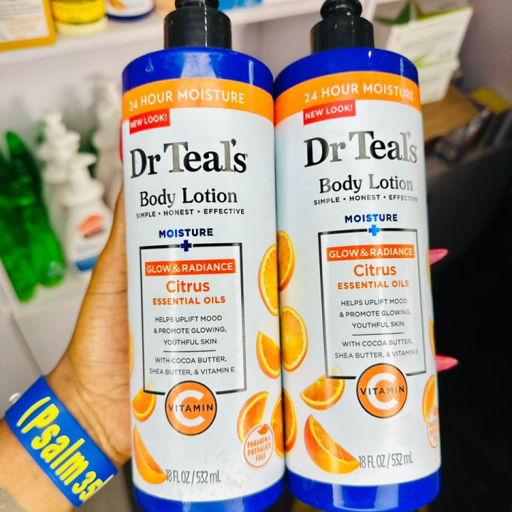 Dr Teal's body lotion