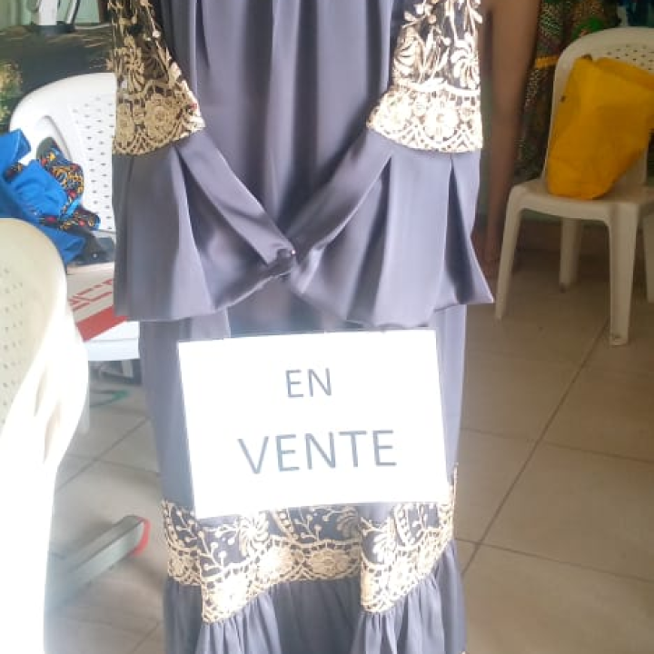 Female designer wears