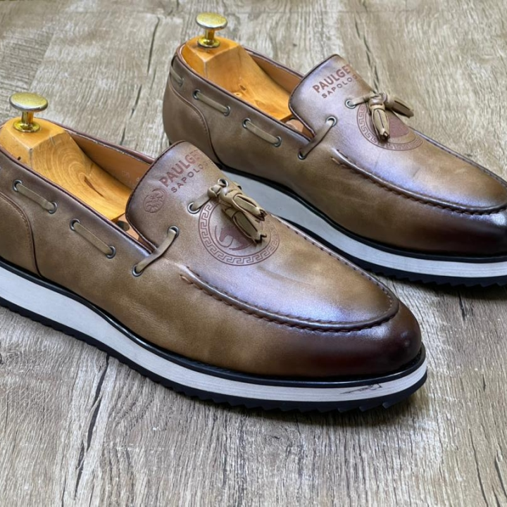 mocassin marron