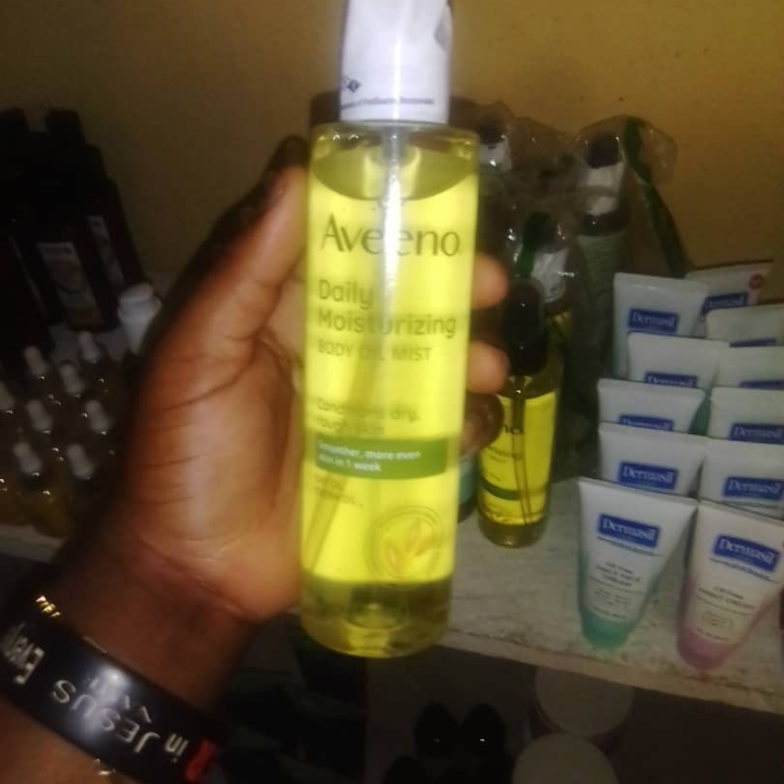 aveeno daily moisturizing body oil