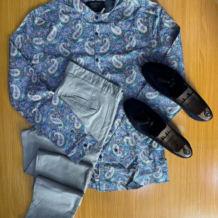 ensemble homme ( pantalon, chemise)