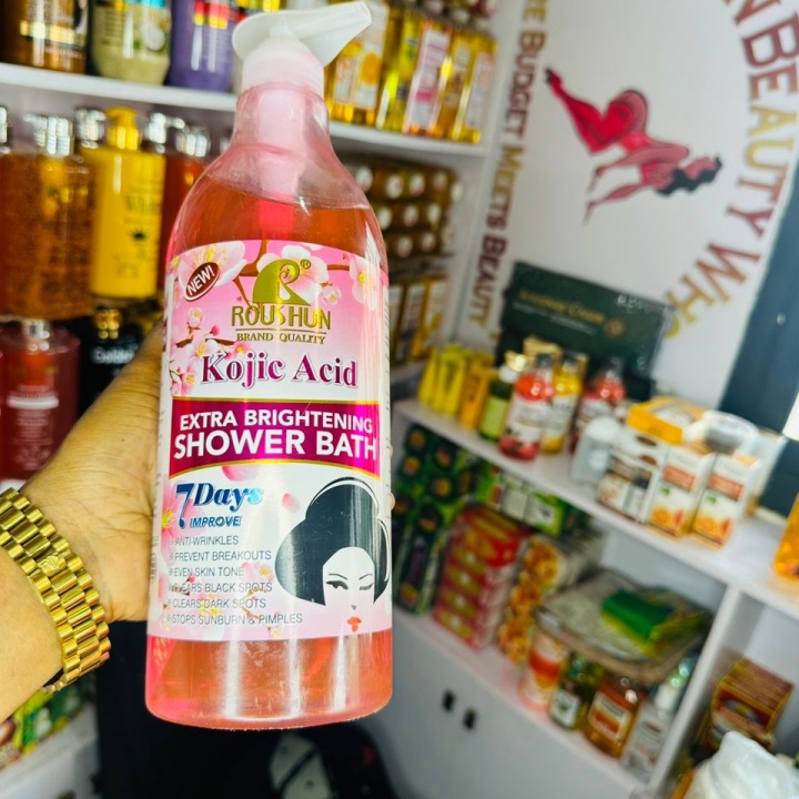 kojic acid shower gel