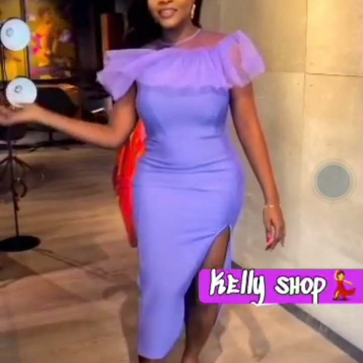 robe violette